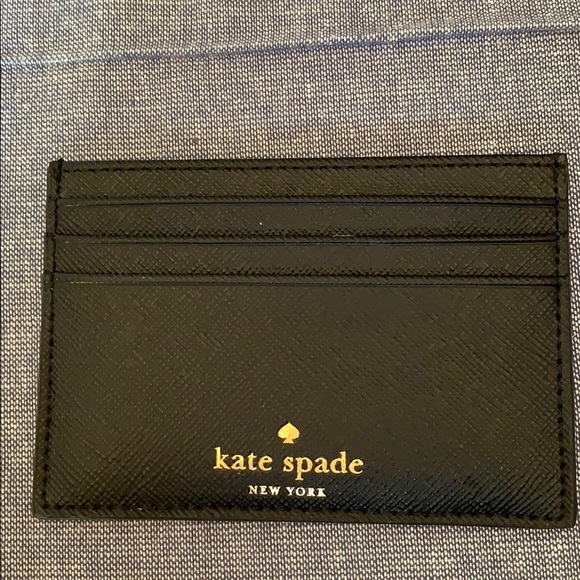 kate spade Accessories - NWT. Kate Spade Glitter Card Case.